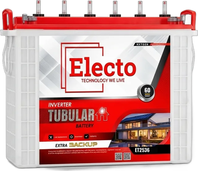 Electo tall tubular battery